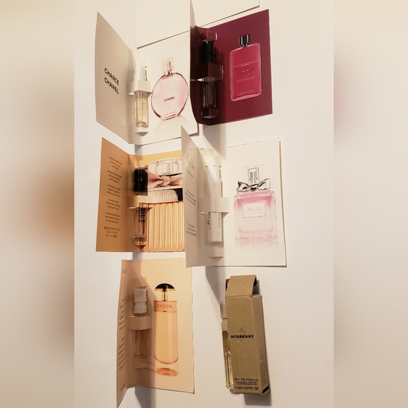 🆕️ 6pc Fragrance Sampler Parfum & Toilette - Picture 2 of 3